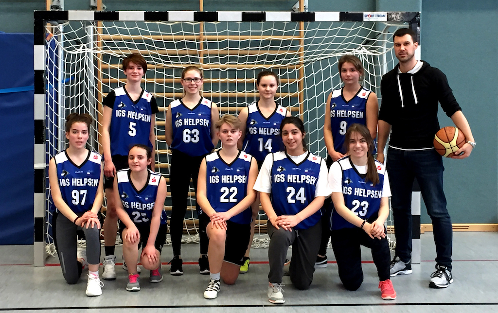 IGS Helpsen Huskies belegen Platz 4 beim Landesfinale  Basketball - „Jugend trainiert für Olympia“