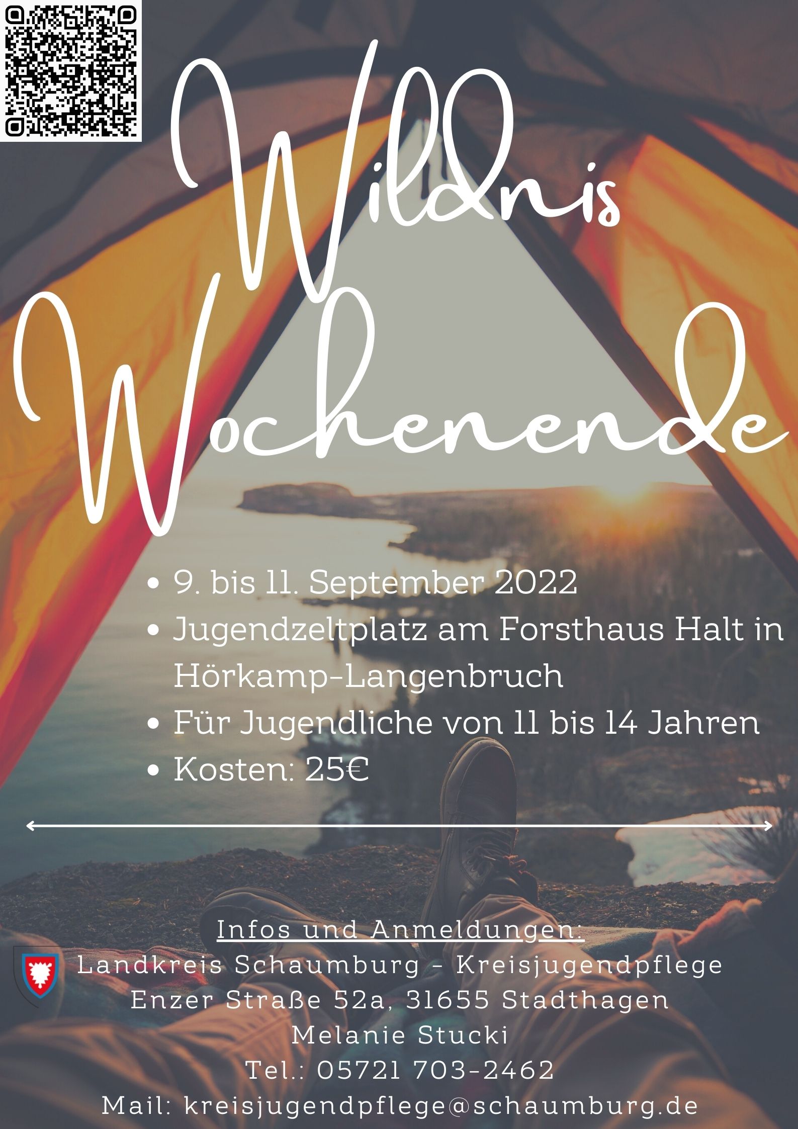 Wildnis-Wochenende Flyer