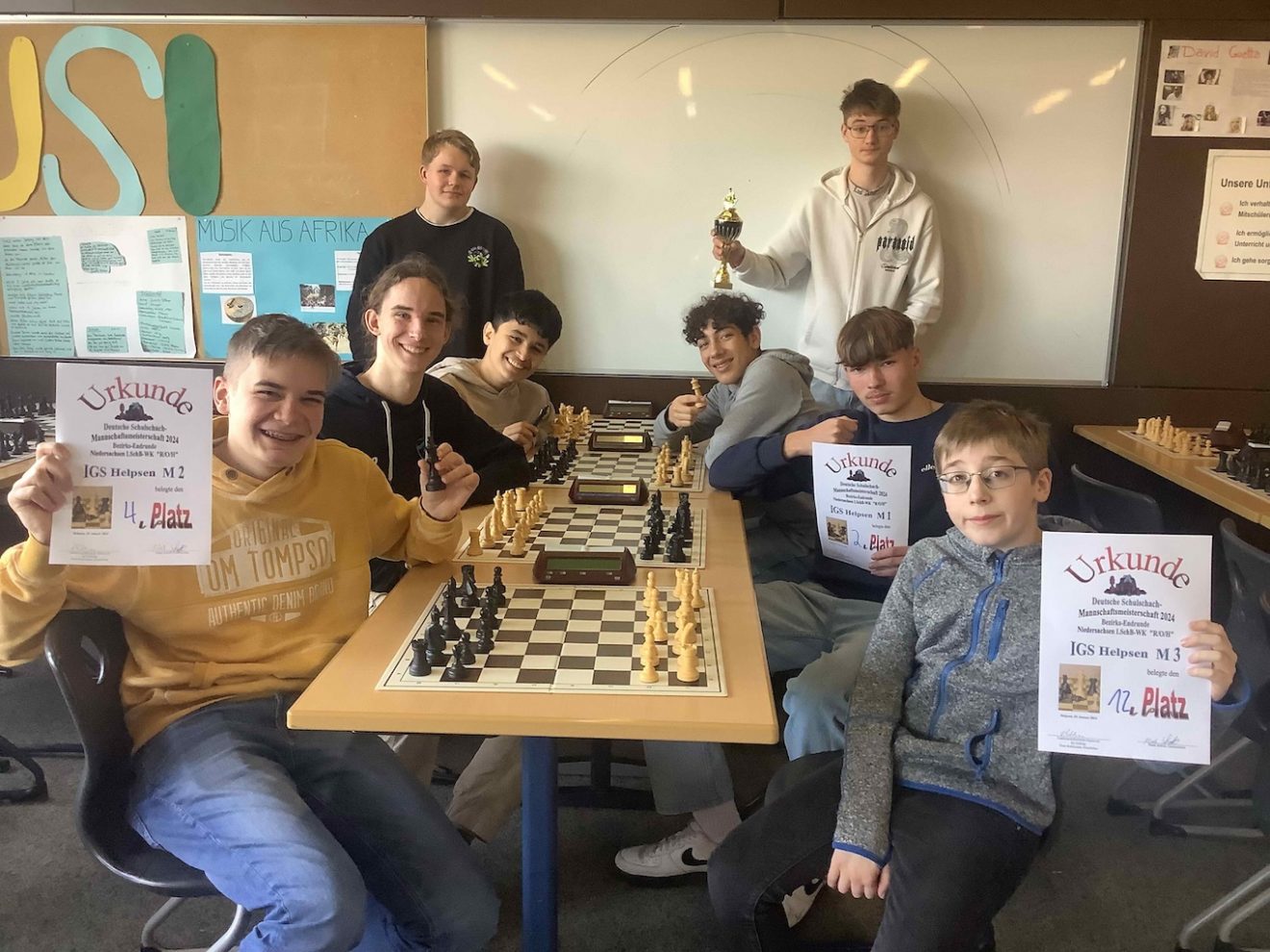Das 12. IGS Schachmasters – Das Klassenbattle